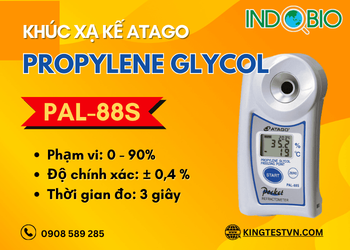 Khúc xạ kế đo Propylene glycol Atago PAL-88S